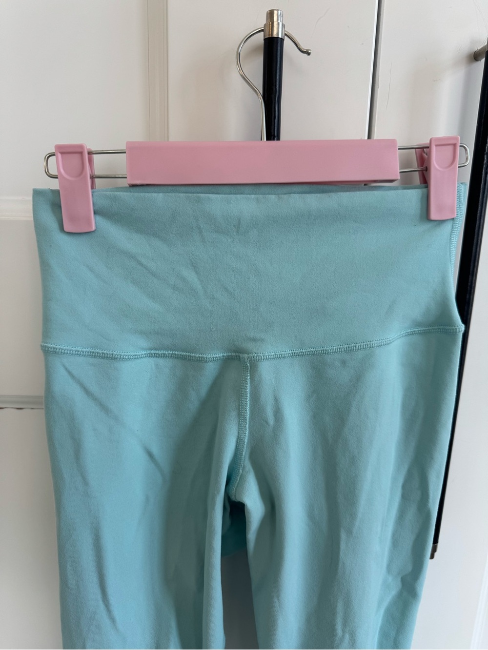 High-Waist blue Leggings - Picture 2 of 6